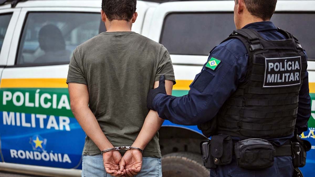 Suspeitos são detidos após furto em andamento no bairro Vista Alegre, em Cacoal