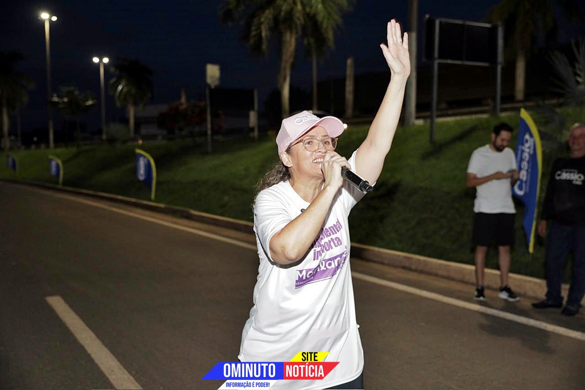 Marilande Alves reúne público recorde em Caminhada e Corrida do Janeiro Branco em Cacoal