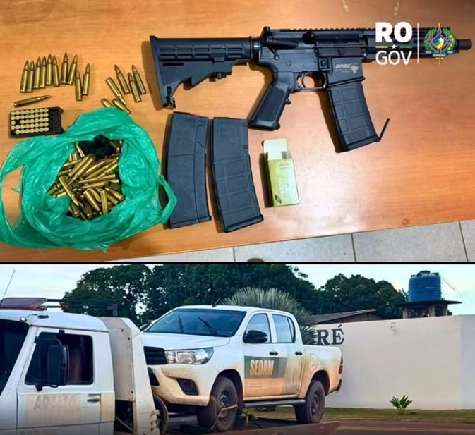 Polícias Civil e Militar recuperam caminhonetes oficiais da Sedam furtadas em Cacoal