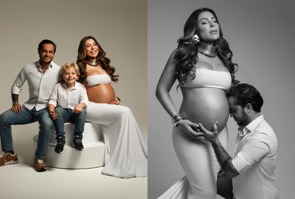 Thammy e Andressa revelam gravidez do segundo filho