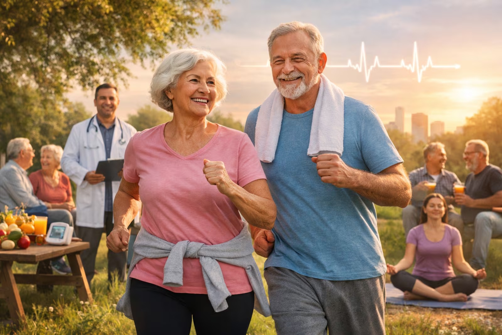 Segredos do envelhecimento saudável depois dos 60