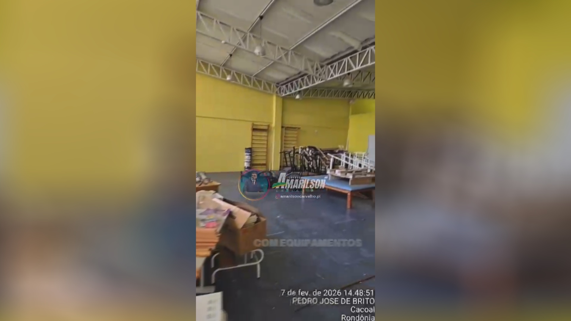 CER II não tem sala de fisioterapia, em Cacoal