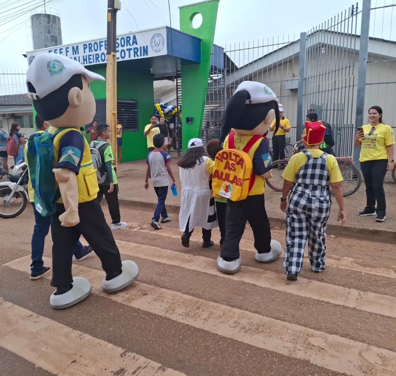 Educação para o trânsito abre ano letivo