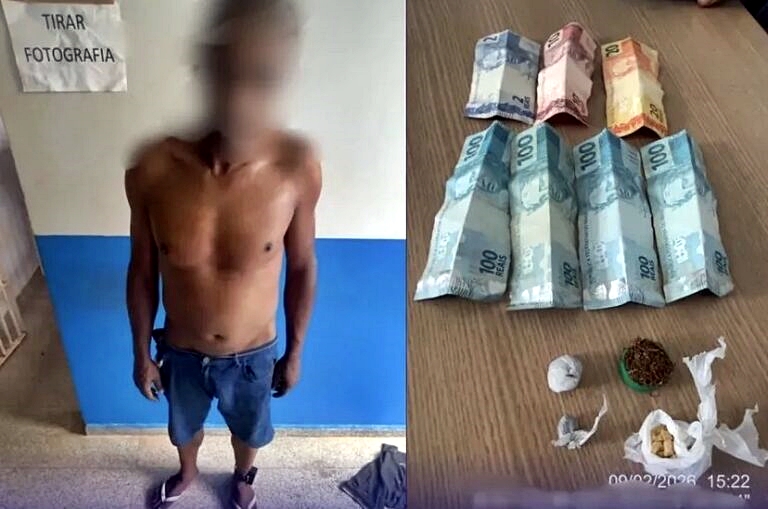 PM resgata homem de cárcere privado por dívida de drogas em Espigão