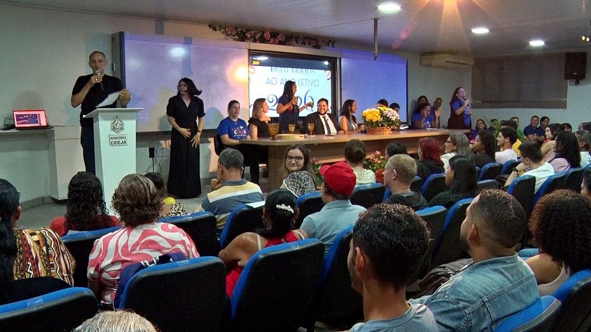 Ceeja de Cacoal inicia ano letivo com tapete vermelho e histórias de superação