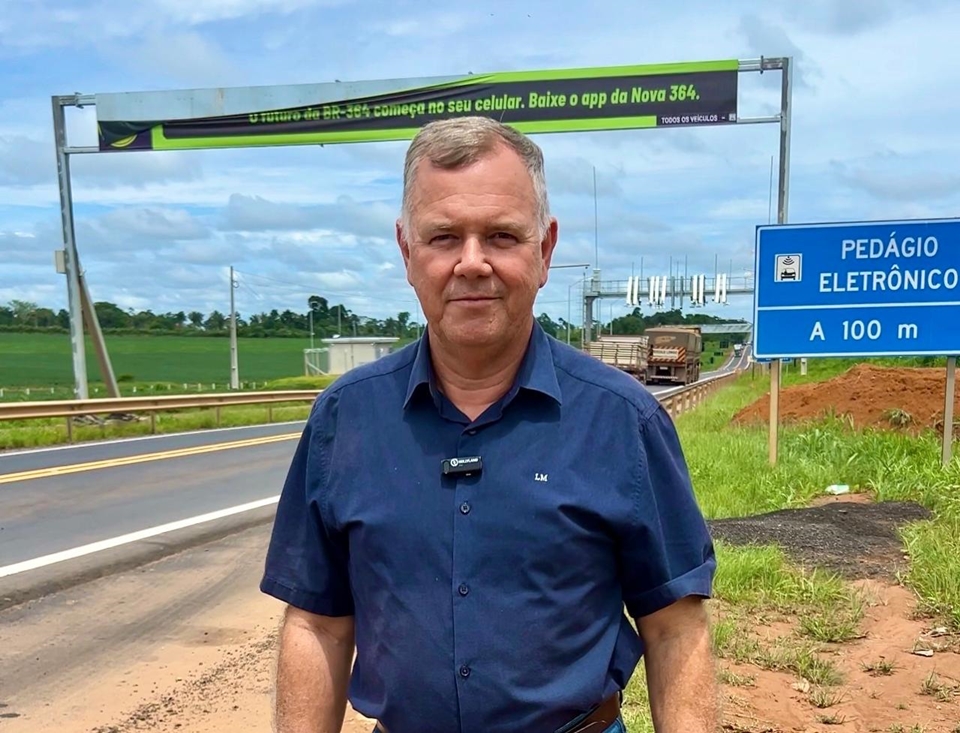 Data da contagem de tráfego poderá derrubar o pedágio da 364, afirma Lúcio Mosquini em nova ação na Justiça Federal