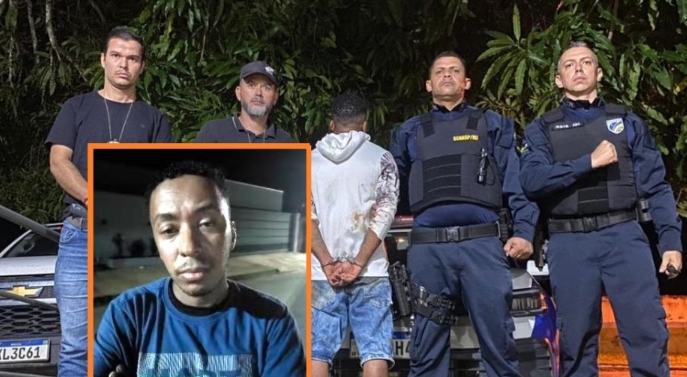 Foragido por atirar em criança de três anos é capturado em Mirante da Serra