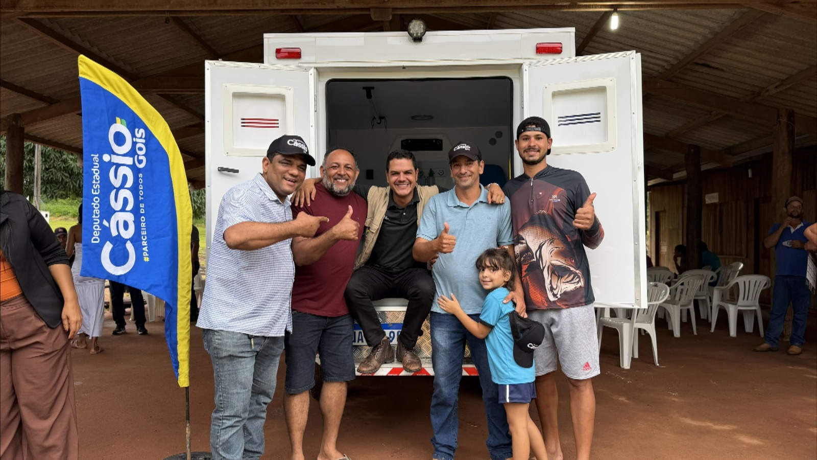 Cássio Gois garante socorro rápido e digno aos moradores do distrito 14 de Abril, em Espigão do Oeste