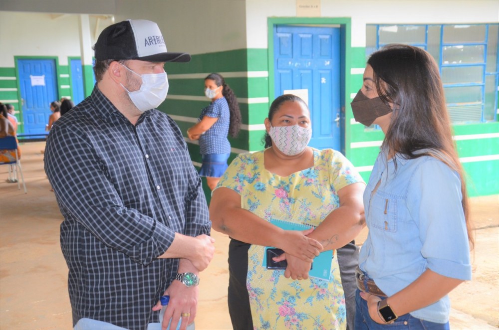 Alex Redano acompanha ações no Bom Futuro