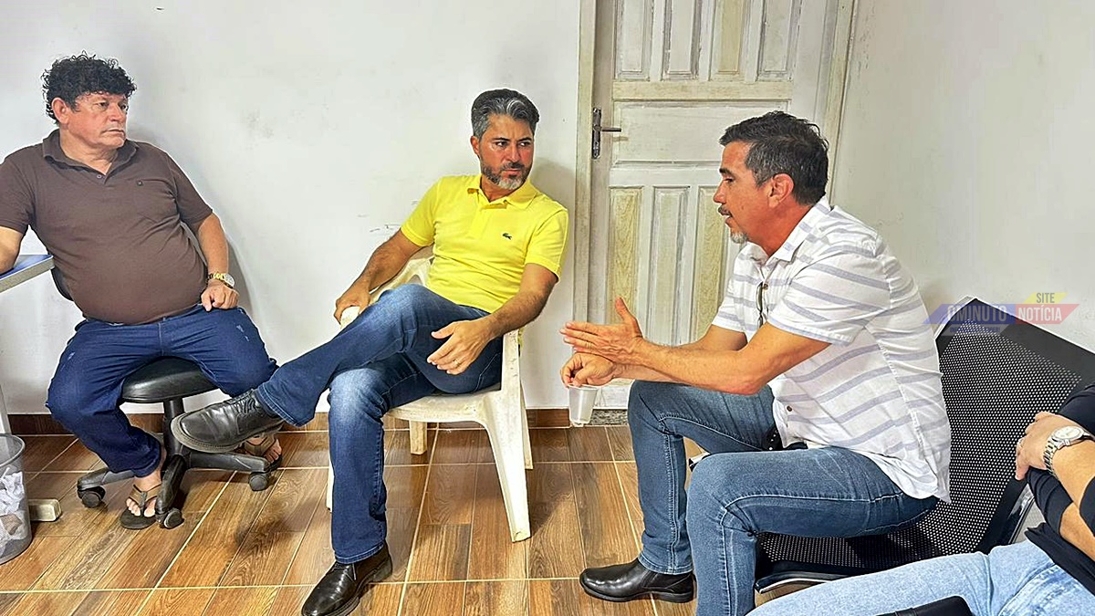 Amarilson Carvalho participa de reunião com Marcos Rogério e discute apoio e infraestrutura para Cacoal