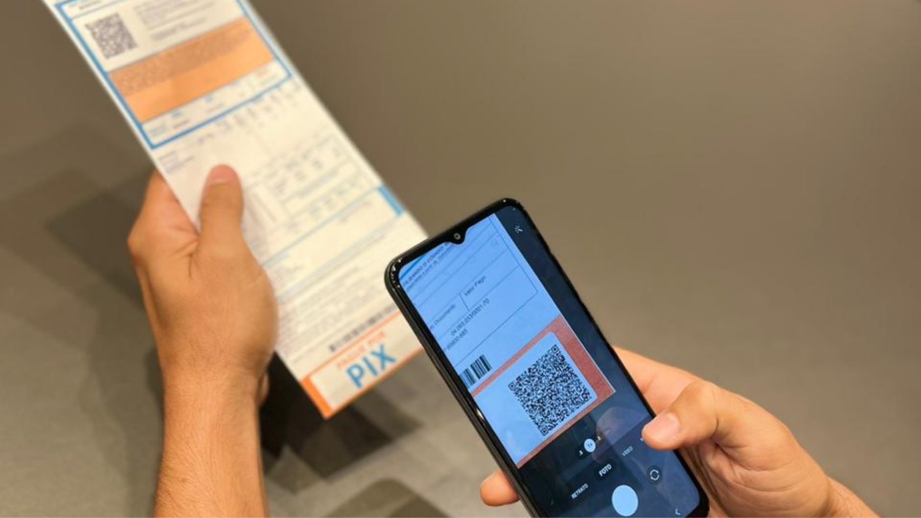 Pagamento por Pix domina contas de luz