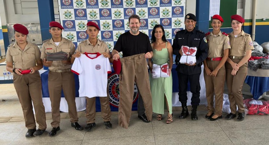 CTPM recebe 604 uniformes com apoio parlamentar