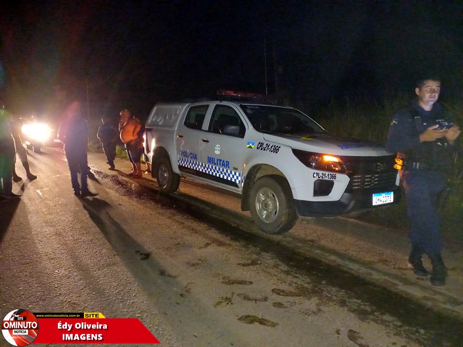 Motociclista morre ao ter crânio esmagado em acidente em frente ao Frigon, na BR-364, em Jaru, RO