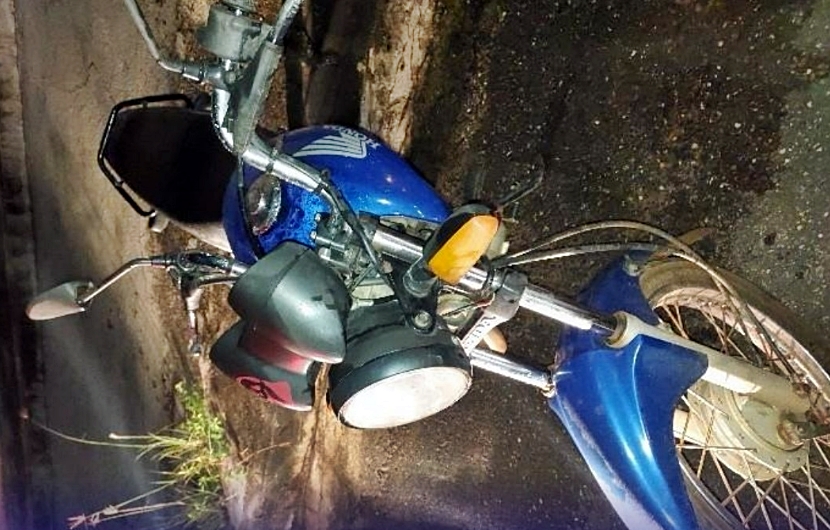 Motocicleta com registro de furto é recuperada pela PM em Cacoal