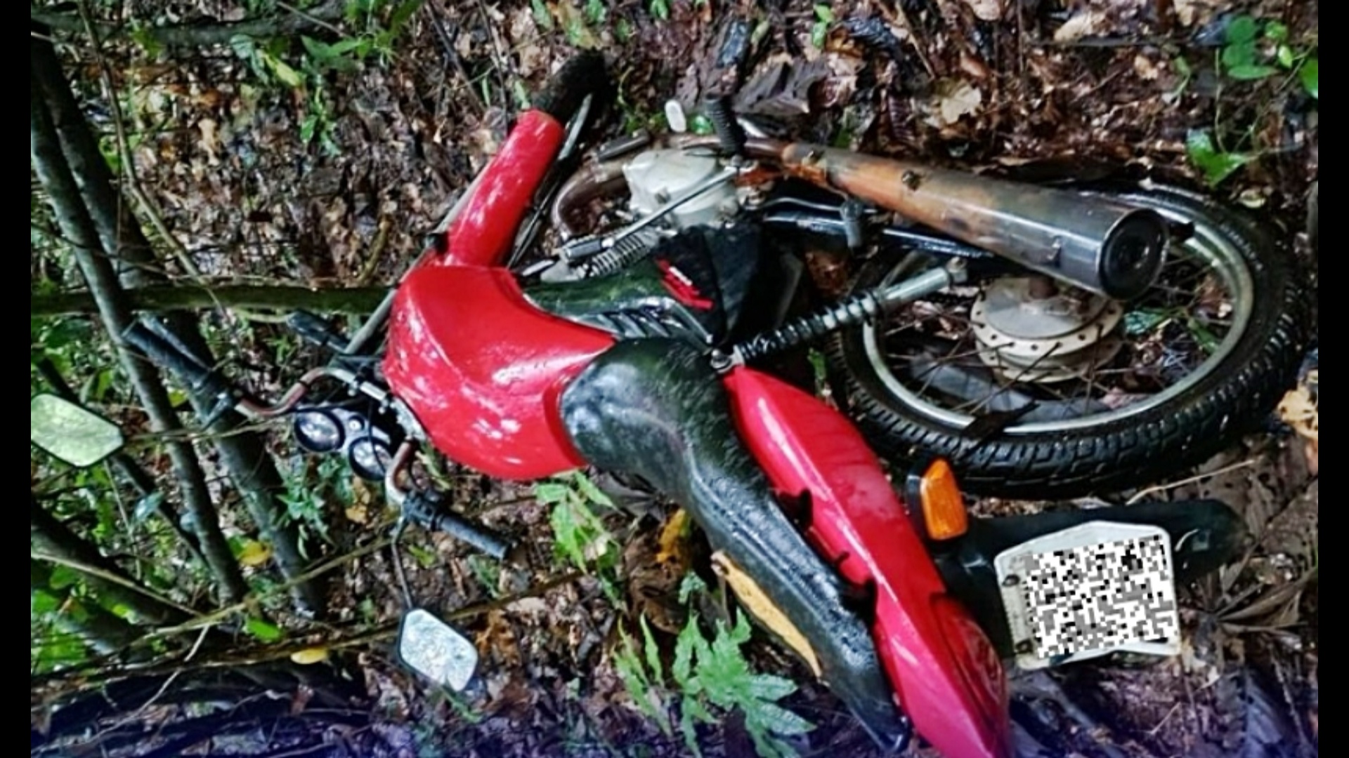 Motocicleta com registro de furto é recuperada pela Polícia Militar em Cacoal