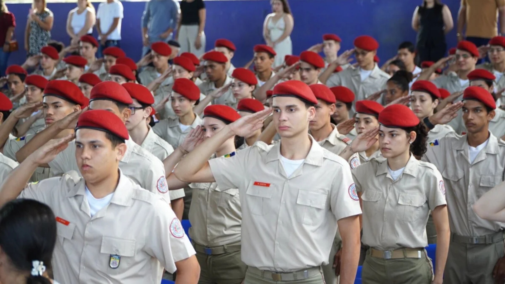 Colégio Tiradentes é destaque na abertura do ano letivo em Cacoal