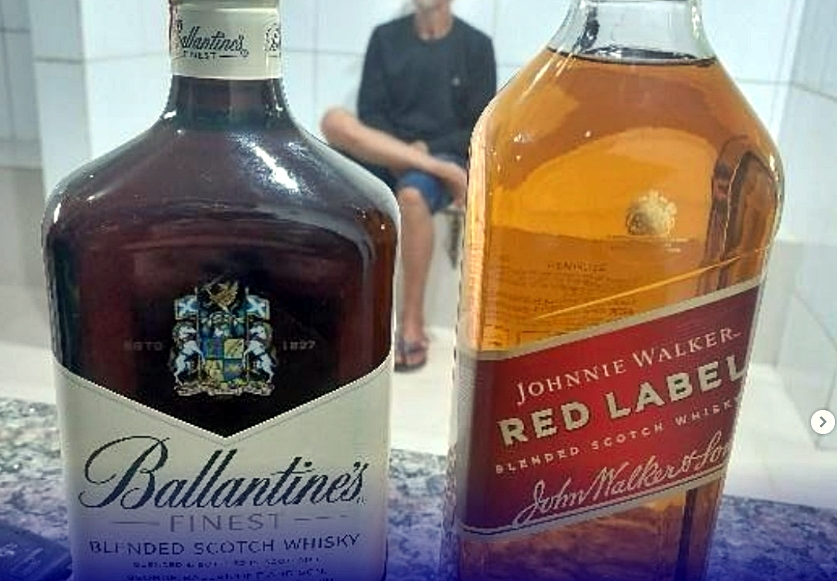 Suspeito é conduzido por receptação após ser flagrado com produtos furtados