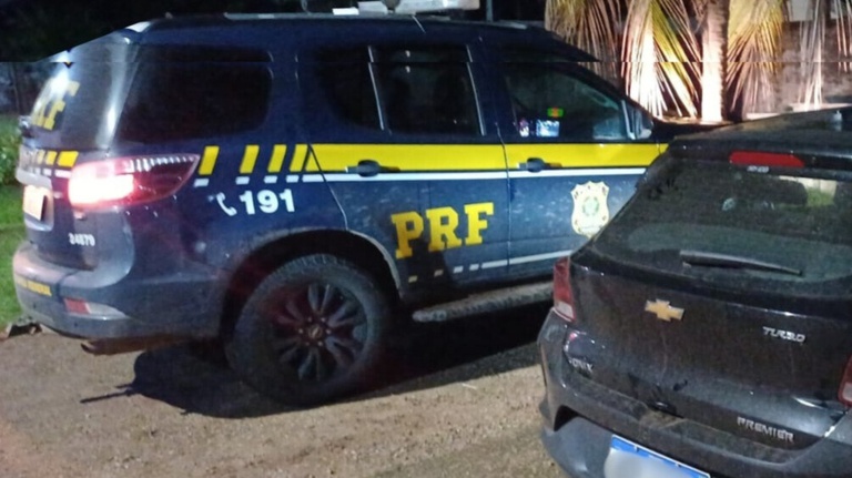 Veículo é recuperado pela PRF em ação na BR-429