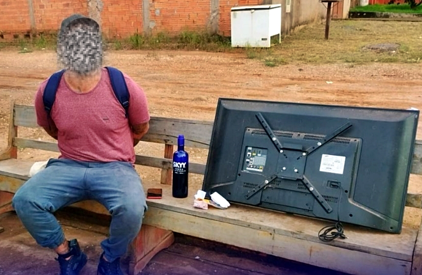 Homem monitorado por tornozeleira é preso suspeito de furtos em Cacoal e Riozinho