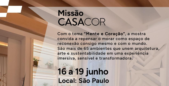 Rondônia marca presença na CASACOR São Paulo 2026