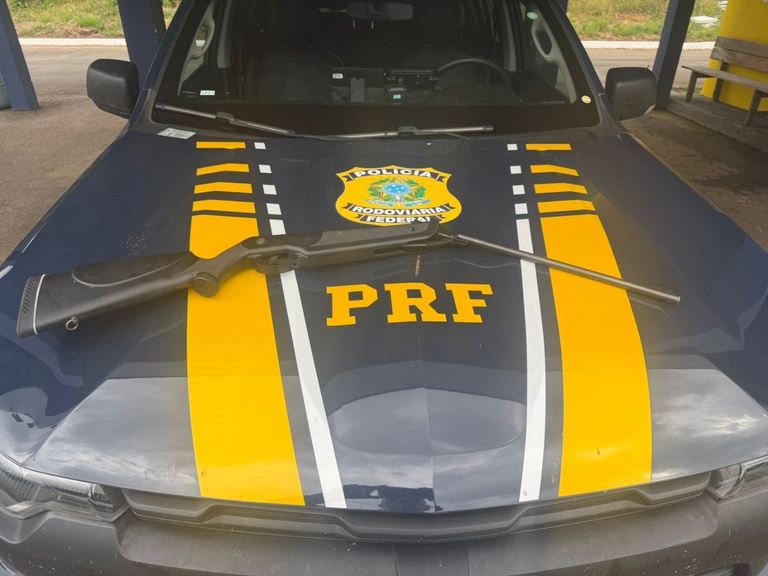 PRF em Rondônia apreende 3 armas no final de semana