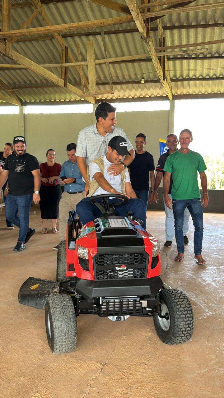 Deputado Cássio Gois fortalece agricultura familiar e esporte com novos investimentos em Cacoal