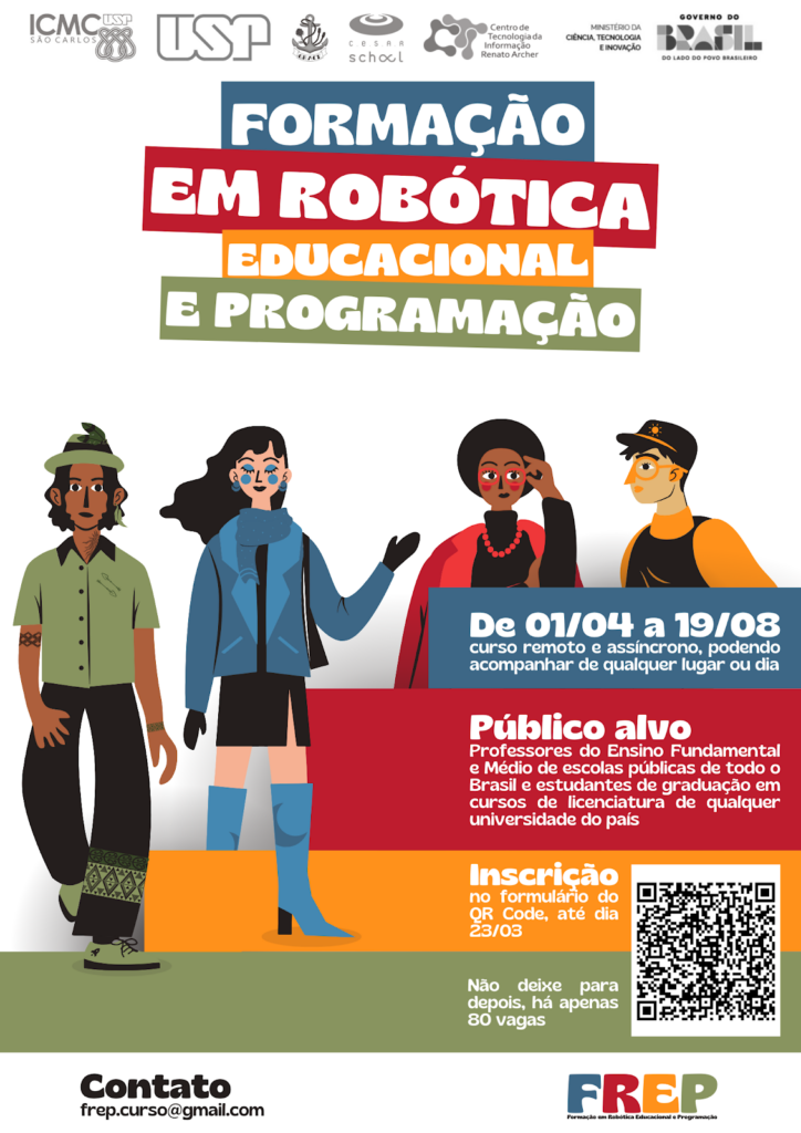 Curso gratuito de robótica e IA é oferecido pela USP