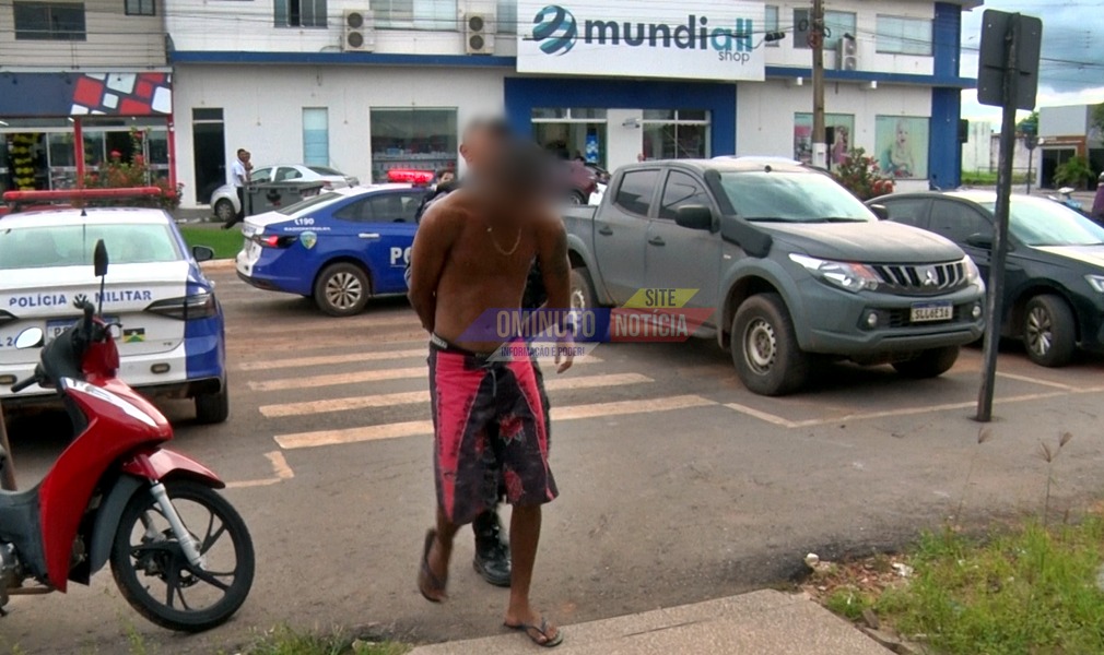 Três homens são conduzidos suspeitos de tráfico de drogas em Cacoal