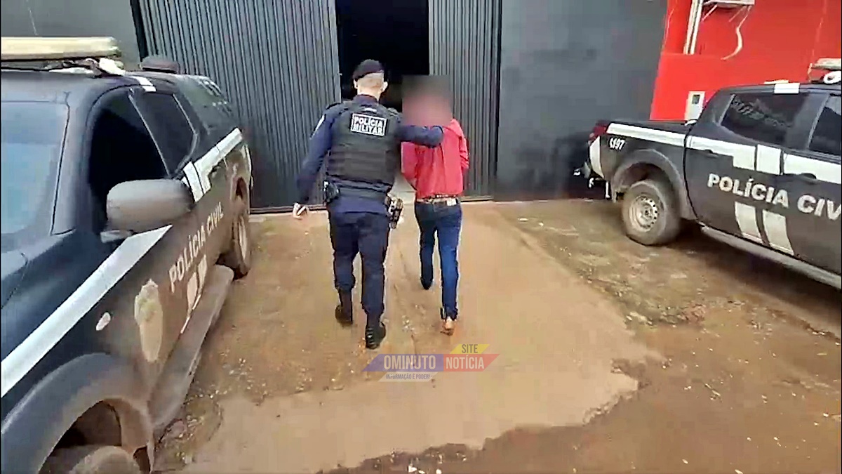 Apenado com tornozeleira é preso após roubo e agressão