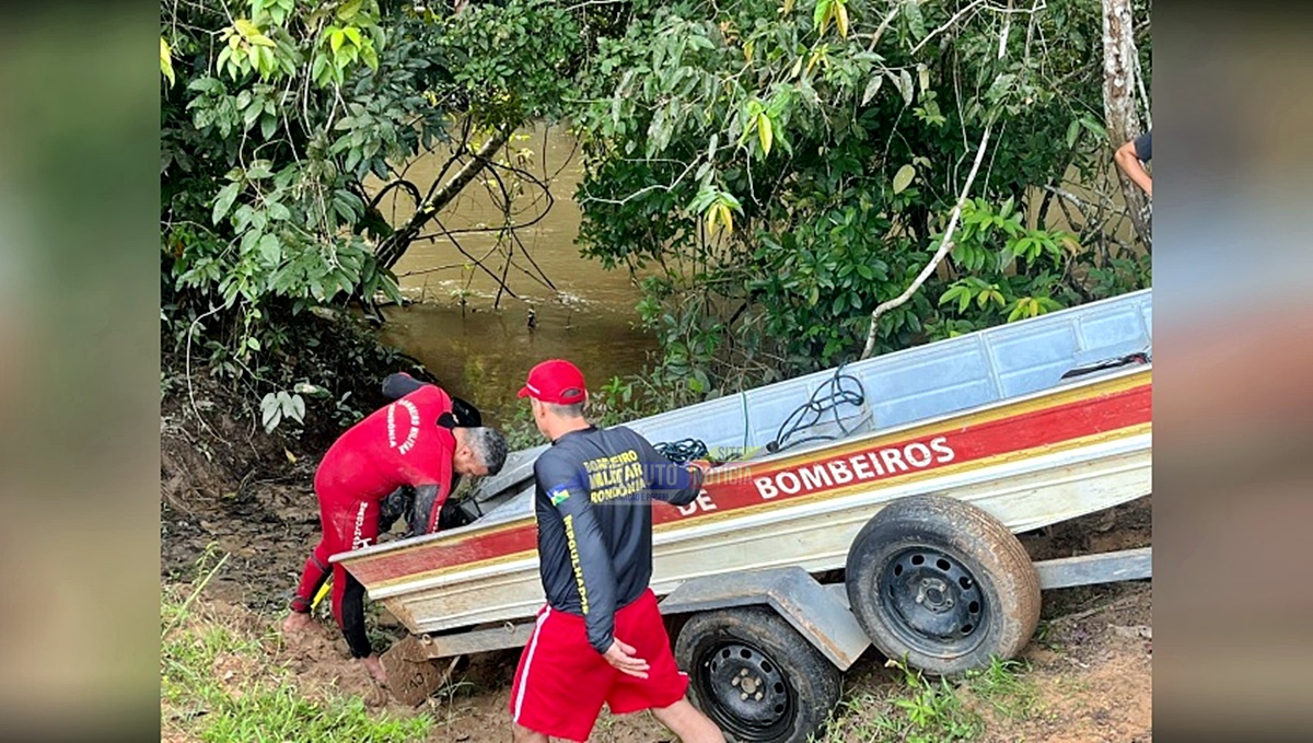 Menina de 4 anos desaparece após acidente com barco no rio Jaru