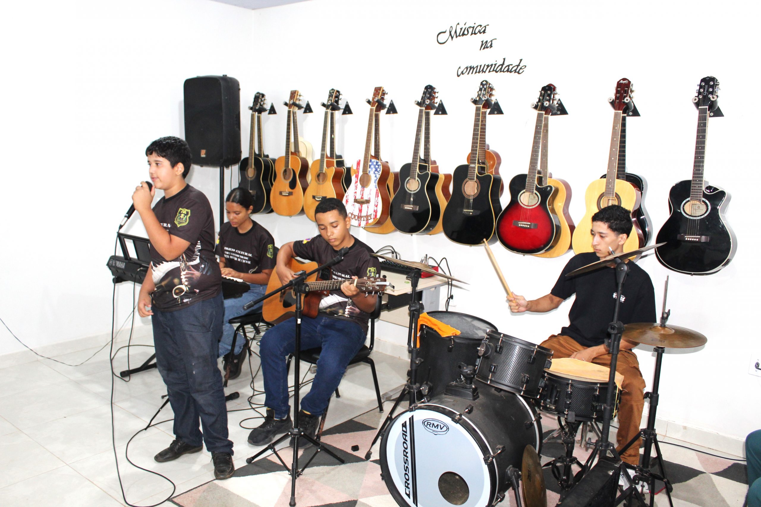 Polícia Militar convida imprensa para aula inaugural do Projeto Música na Comunidade em Cacoal