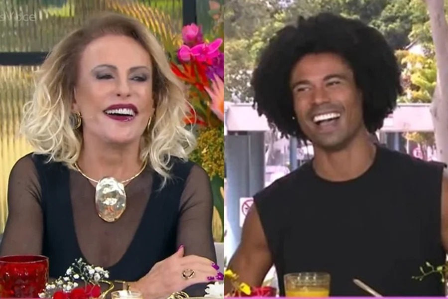 Ana Maria Braga reage a clima entre Gil do Vigor e Breno