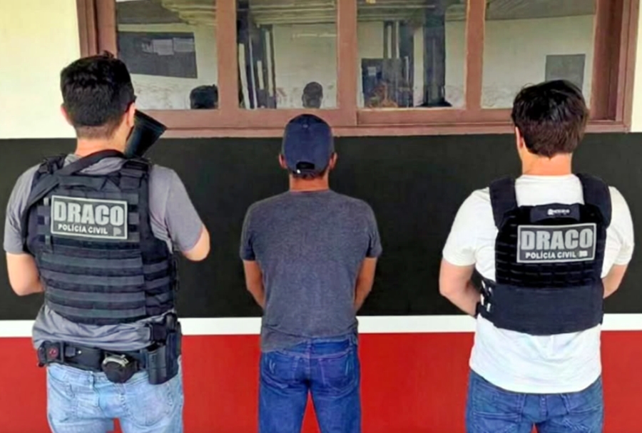 Foragido condenado por matar policial civil é capturado em Cacoal durante operação da DRACO