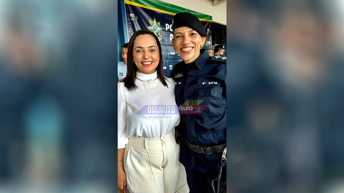 Tenente Ediléia Dias é a primeira mulher a comandar uma CIA da PM, em Cacoal