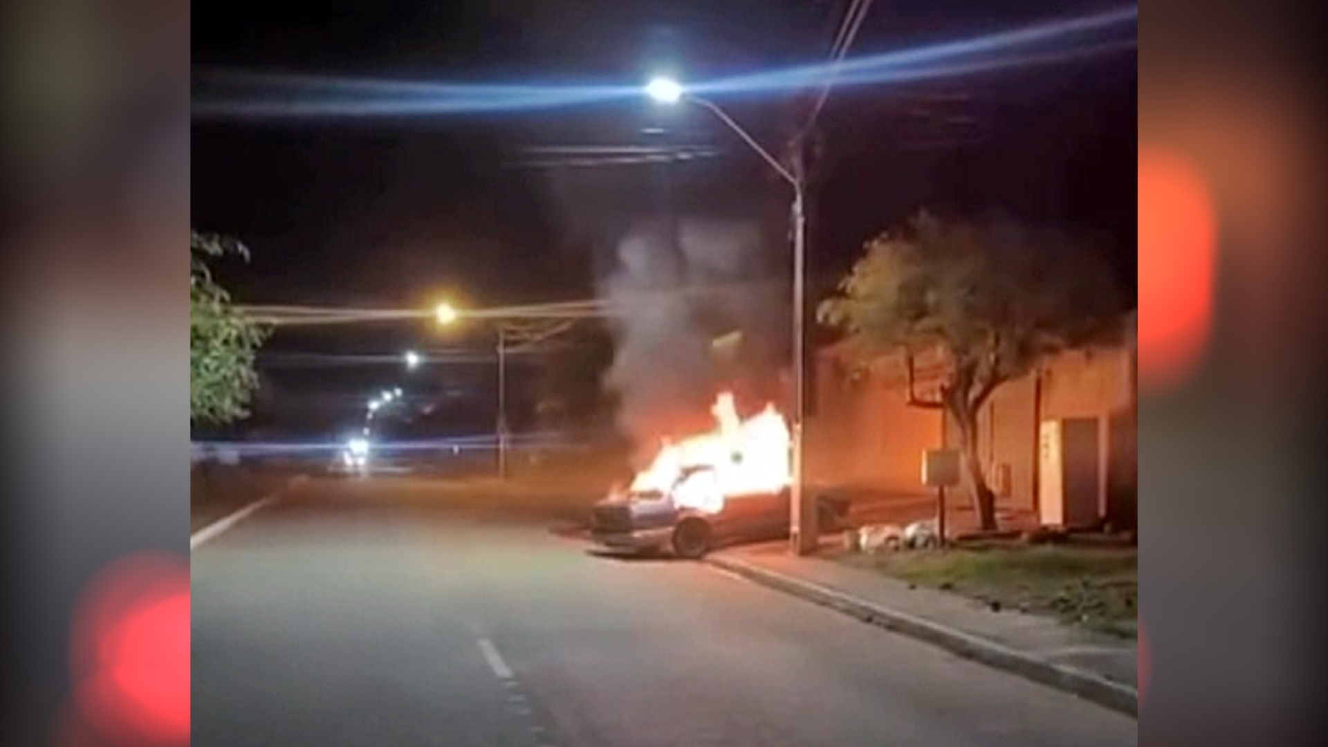 Veículo de ex-vereador Lauro Garçom é destruído por incêndio em Cacoal