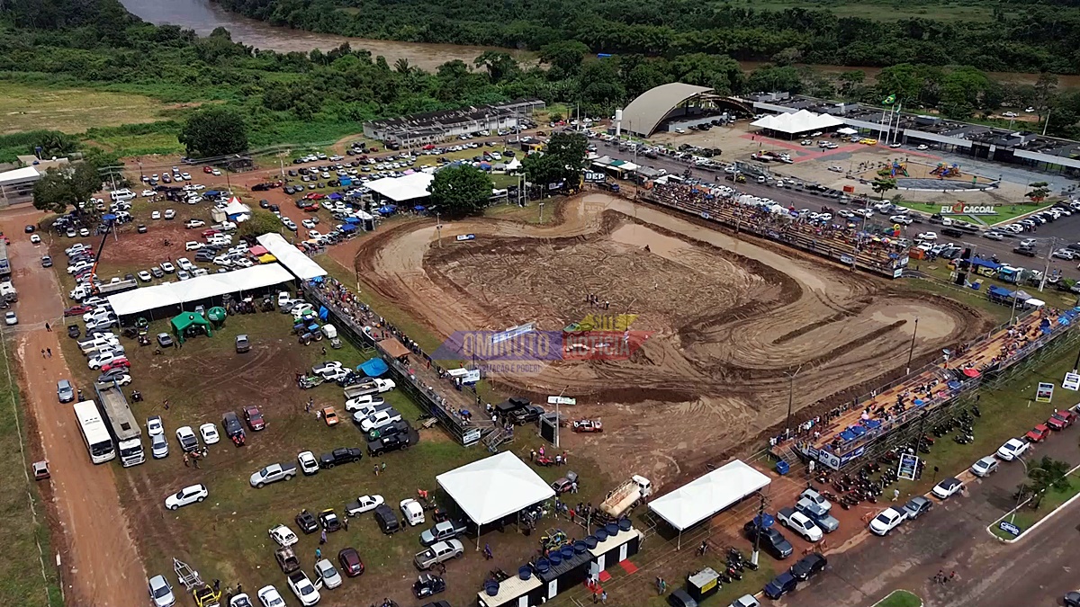 Corrida de jericos, lama e motores marcam fim de semana agitado no Beira Rio em Cacoal