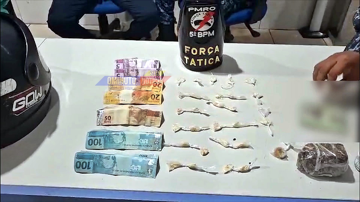 Mulher é presa após ação contra tráfico doméstico