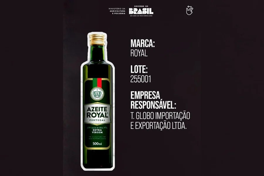 Lote de azeite é barrado pela Anvisa por fraude