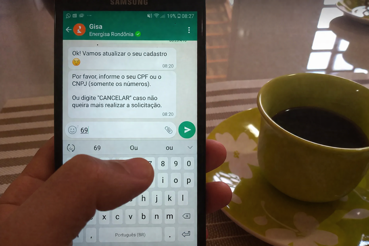 Energisa explica mudança de titularidade de forma digital