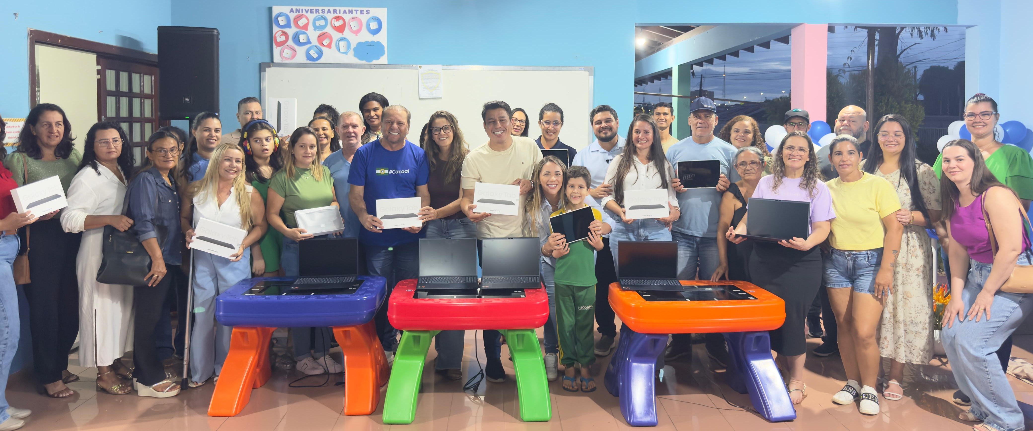 Centro do Autismo de Cacoal recebe equipamentos tecnológicos
