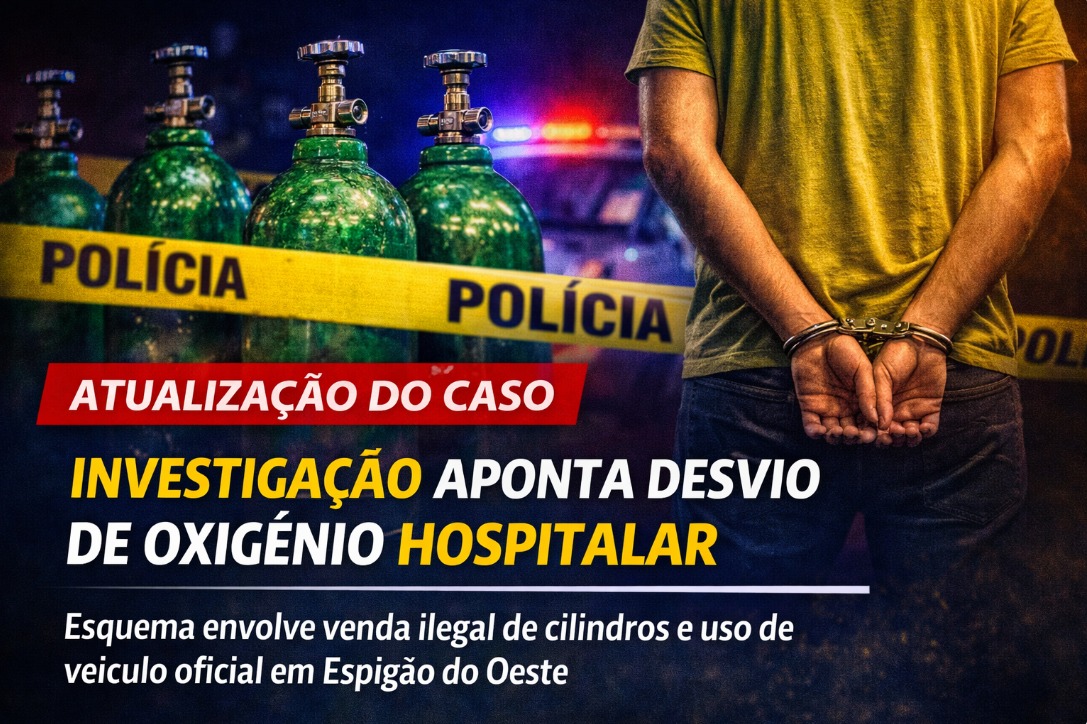 Desvio de cilindros de oxigênio hospitalar é investigado em Espigão do Oeste
