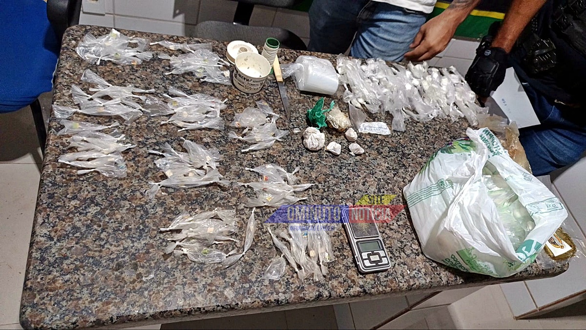 Mega apreensão de drogas sintéticas e entorpecentes mobiliza Polícia Militar em Cacoal
