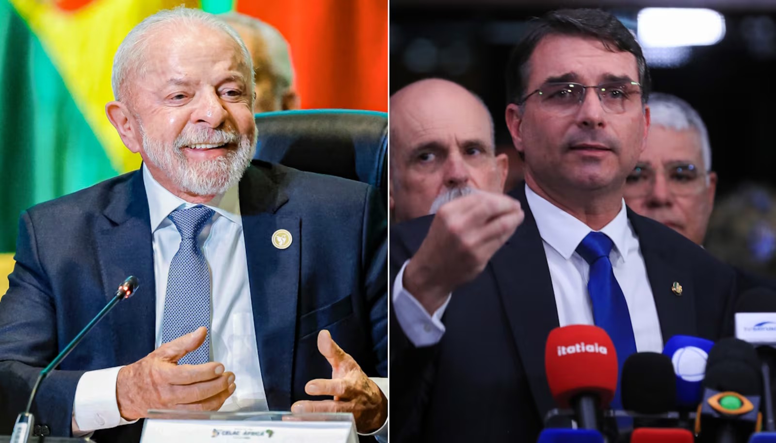 Início de campanha tem cautela entre Lula e Flávio Bolsonaro