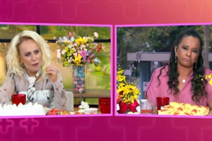 Ana Maria Braga chora após relato de Solange Couto