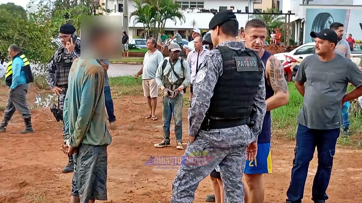 Homem é preso durante tentativa de fuga em Ariquemes