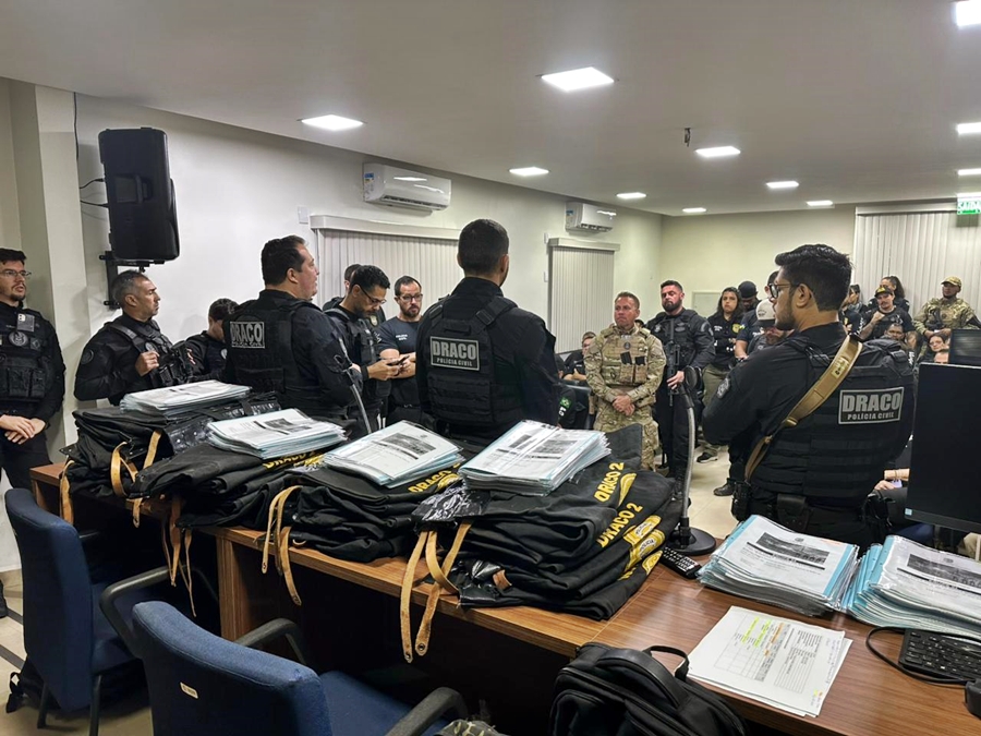 Operação Descarrilho IV desarticula organização criminosa com 38 prisões em Rondônia