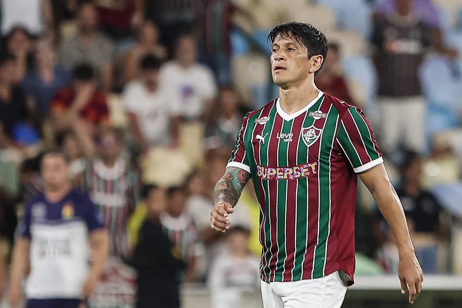Germán Cano está de volta após meses afastado do Fluminense