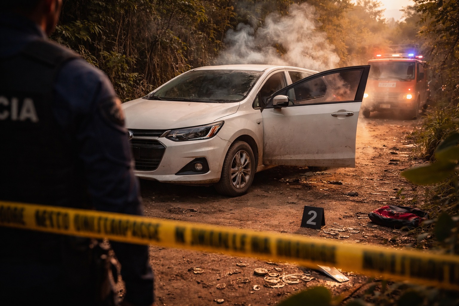 Mulher é encontrada morta dentro de carro na Estrada do Calcário em Espigão do Oeste