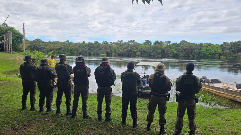 PF, ICMBio e BPA reprimem ilícitos ambientais em Rondônia