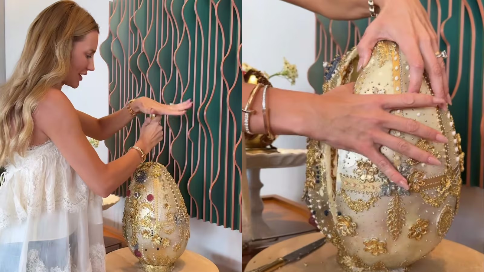 Críticas levam a esposa de Justus a mostrar item luxuoso